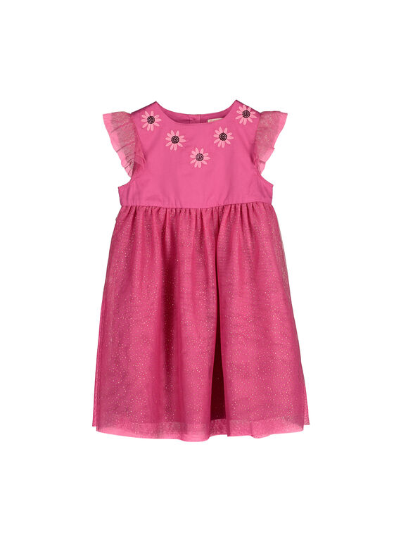 Paillettenkleid für Mädchen FAROROB1 / 19S901S1ROB712