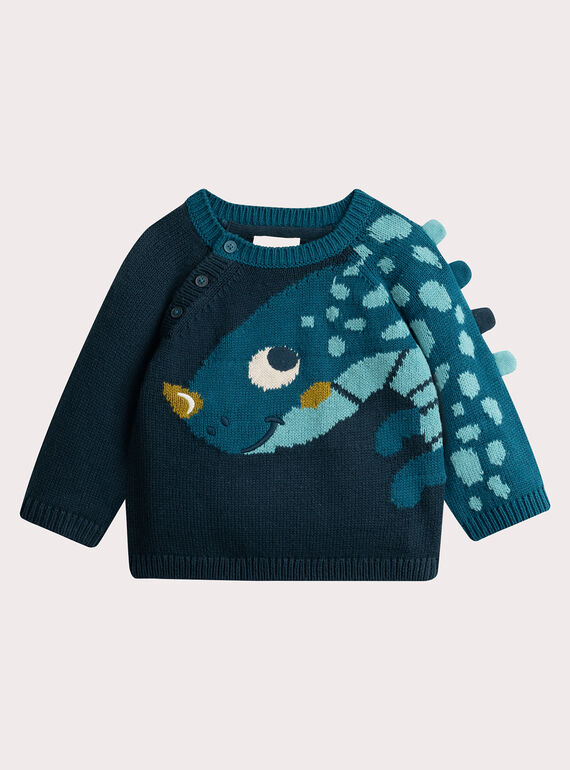 Dinosaurier-Animation Pullover für Baby Junge  VUKLIPULL / 24WG1041PULC214