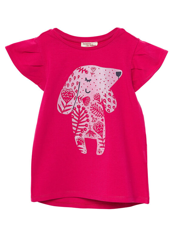 Rosafarbenes kurzärmeliges T-Shirt JAJOTI2 / 20S90144D31F507