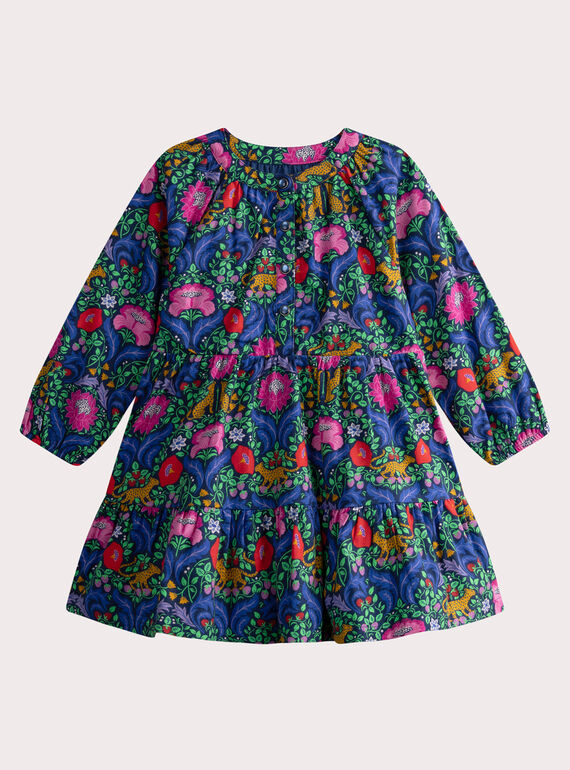 Blue DRESS WAFIROB2 / 25S90152ROB703