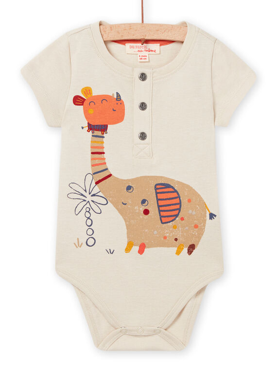 Baby Junge Natural Bodysuit NUFLABOD / 22SG10R1BOD009