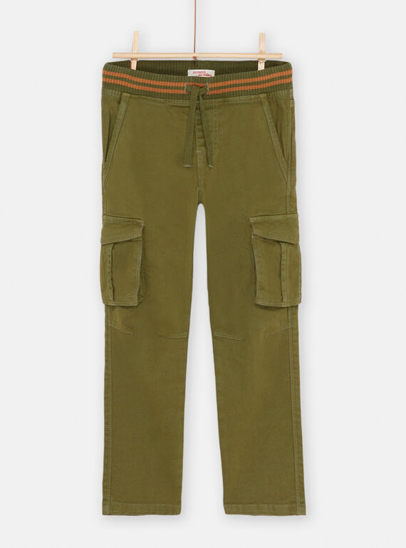 Cargohose khaki Jungen SOJOPAMAT3 / 23W902M2PANG631