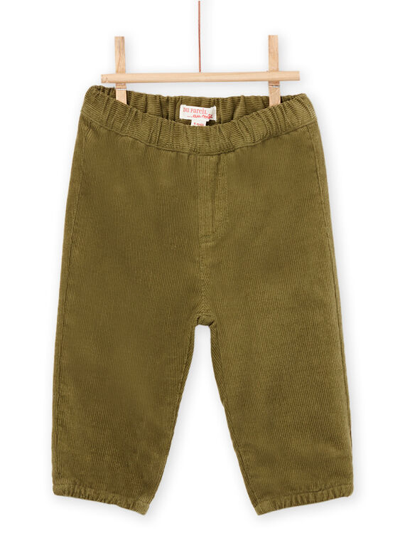 Khaki-Hose aus Cord PUJOPAN1 / 22WG10D2PANG604