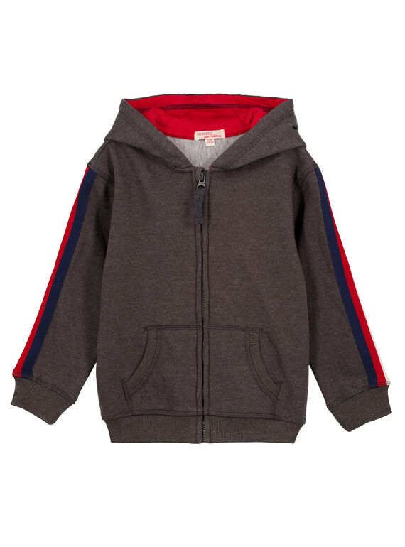 Joggingjacke Anthrazitgrau-meliert GOJOJOH2 / 19W90233D33944