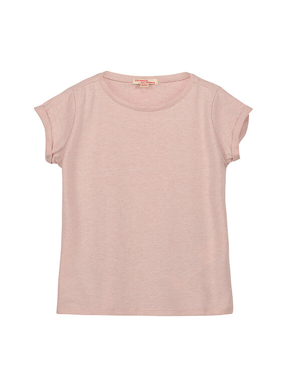 Kurzärmeliges T-Shirt für Mädchen FAJOUTI5 / 19S901Y5D31D314