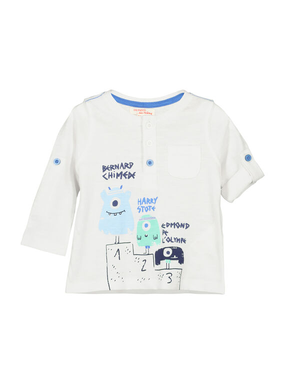 Langärmeliges Baby-T-Shirt für Jungen FUNETUN / 19SG10B3TML000