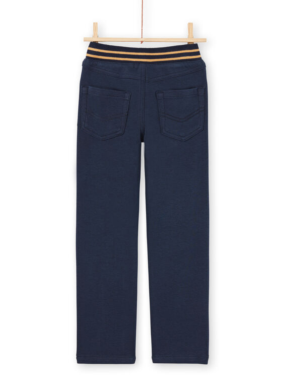 Mitternachtsblaue Hose für Jungen MOMIXPAN / 21W902J1PAN717