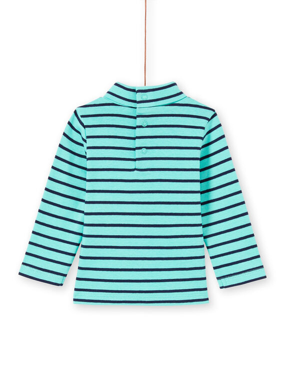 Baby Boy Türkis & Marine Streifen Unterhosen MUJOSOUP1 / 21WG10N2SPL209