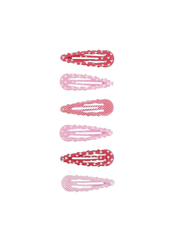 Set of girls' hair slides CYAHOCLIC2 / 18SI01E5BRT099