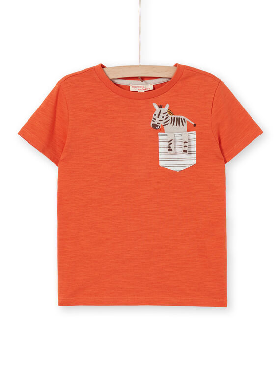 Orange T-SHIRT LOTERTI3 / 21S902V3TMCE410