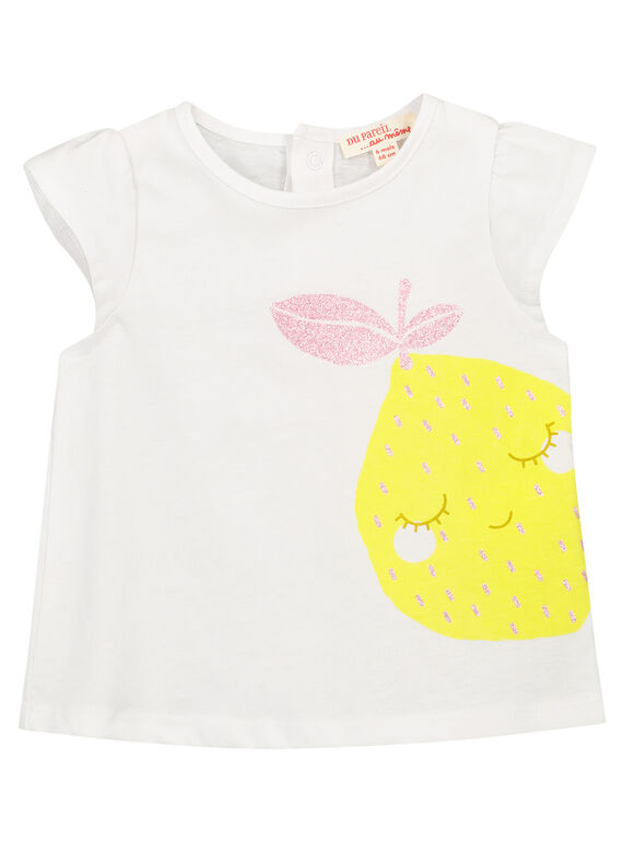 Schickes Baby-T-Shirt für Mädchen FIJOTI8 / 19SG09G3TMC000