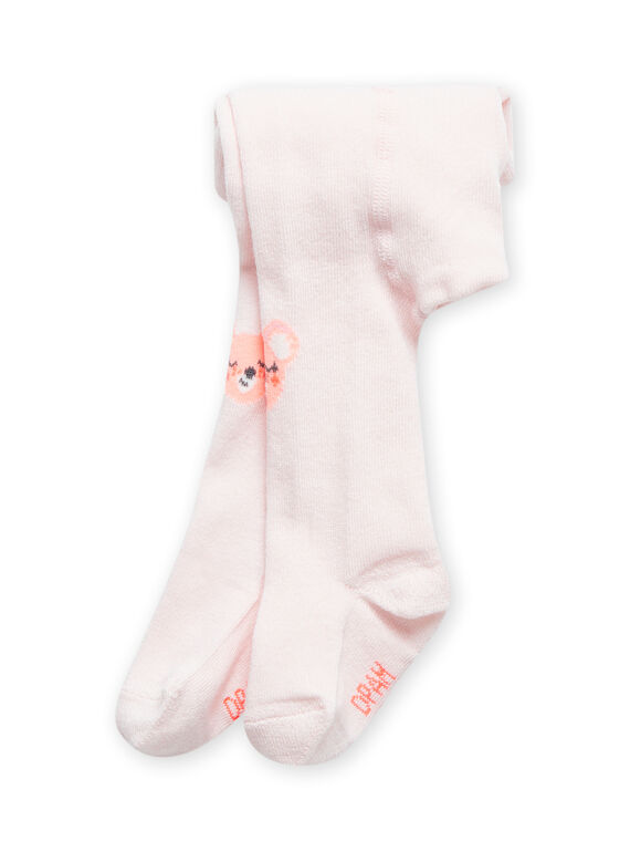 Baby Mädchen puderrosa Strumpfhose NYIMOCOL / 22SI09N1COLD327