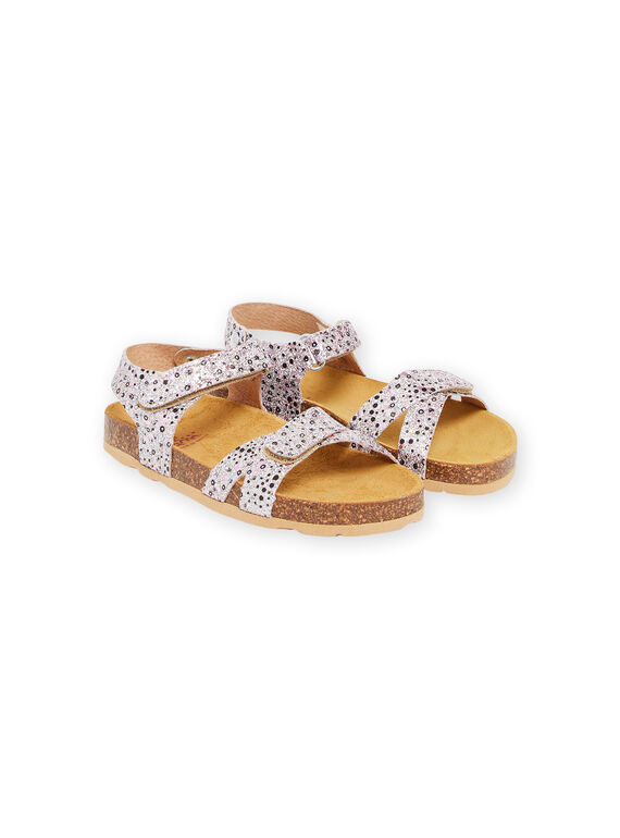 Lila Sandalen Kind Mädchen NANUEMILIE / 22KK354ED0E320