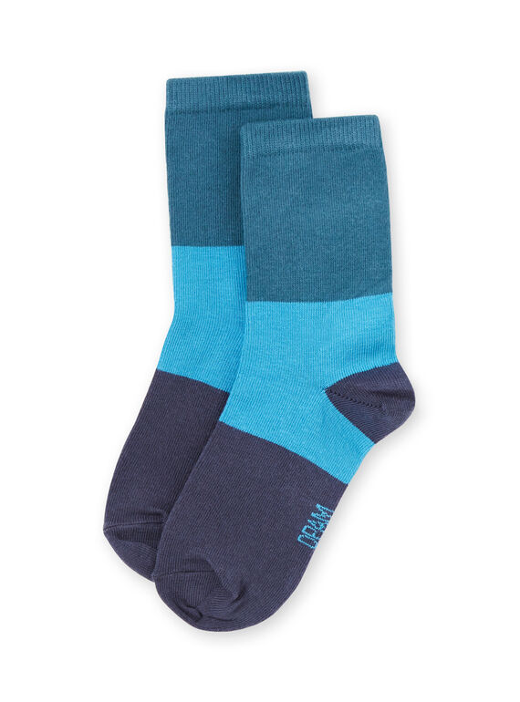 Baby Junge blaue Socken MYOJOCHOC4 / 21WI0216SOQ714