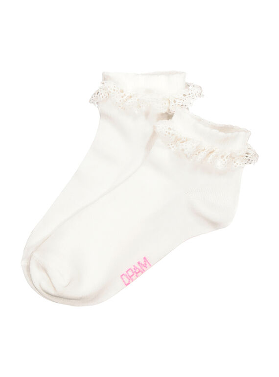 Kurze Socken für Mädchen FYAPOCHO1 / 19SI01Y3SOQ000