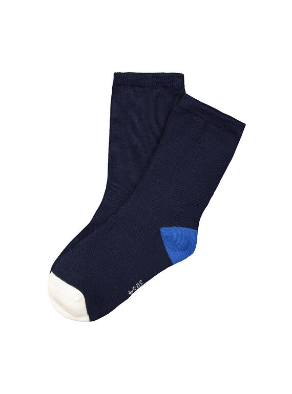Dreifarbige Socken für Jungen FYOJOCHO2B / 19SI0234SOQ070