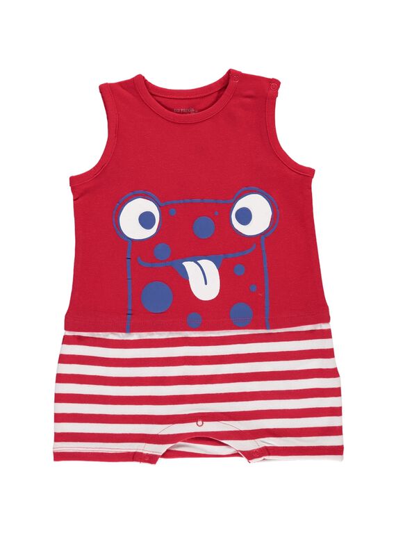 Baby boys' short sleepsuit CEGUGREJAU / 18SH1465GREF513