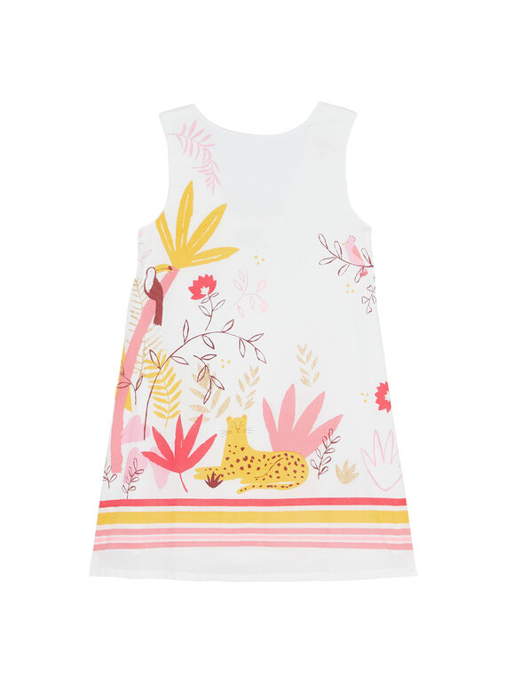 Ärmelloses Kleid mit Pflanzen- und Tierprint JADUROB3 / 20S901O2ROB001
