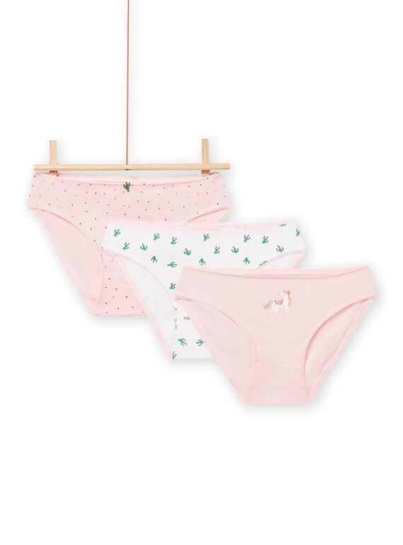 Set aus 3 Fantasie-Slips für Kind Mädchen NEFALOTLIC / 22SH11I6D5LD328