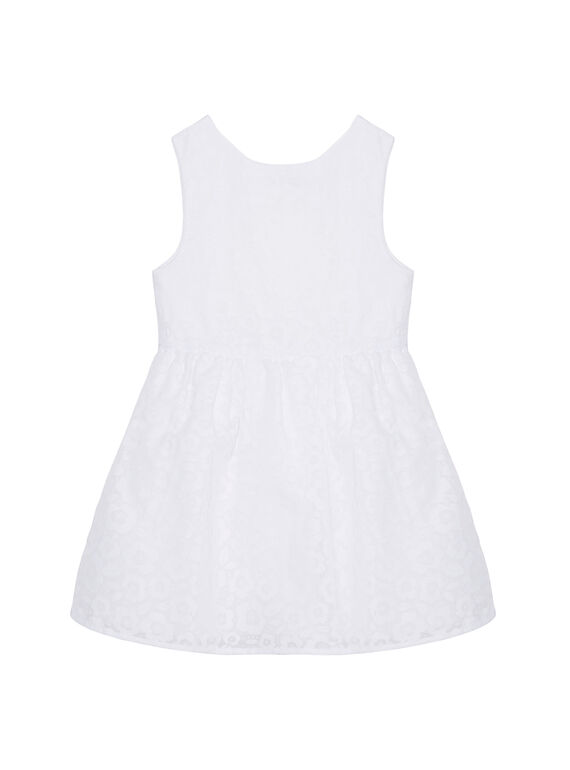 Weißes Kleid JAPOEROB1 / 20S901G4ROB000