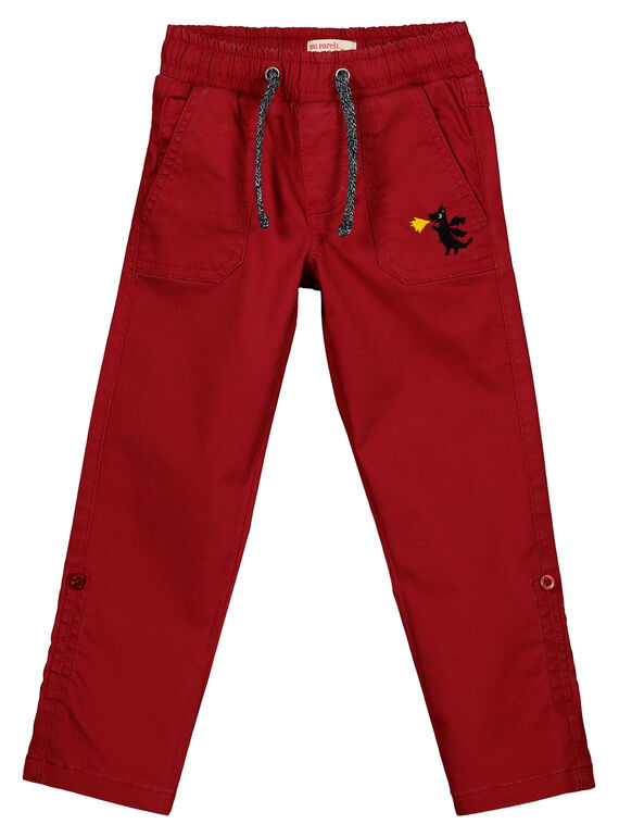 Rote krempelbare Hose GOVEPAN / 19W90221PANF508