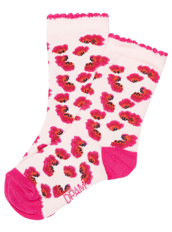 Rote Baby-Socken für Mädchen JYIVICHO / 20SI09D1SOQD327