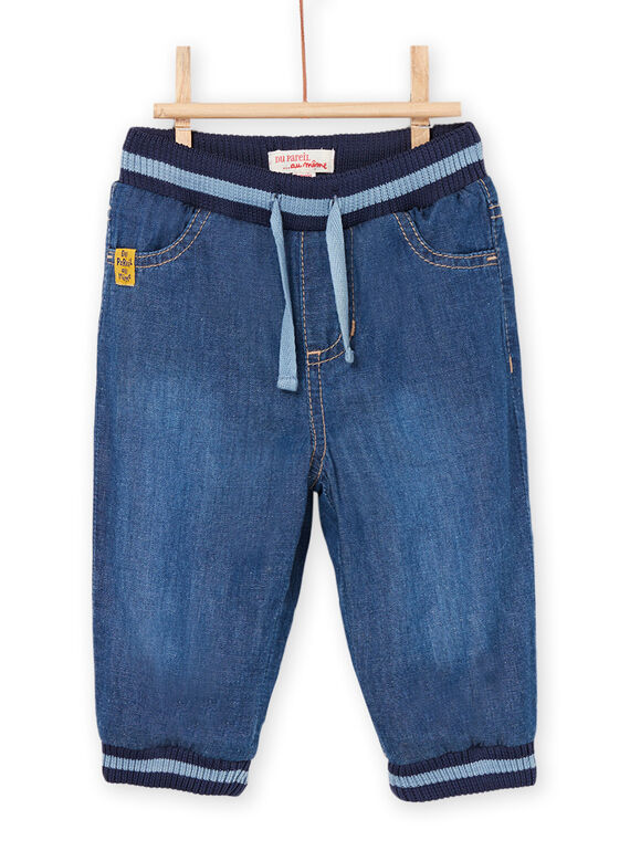 Unifarbene Hose aus Light Denim PUJOJEAN / 22WG10D1JEAP274