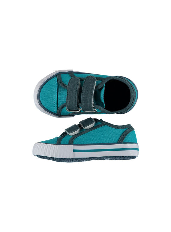 Turnschuh aus Canvas für Babys Jungen FBGVELTUR / 19SK38C4D16C218