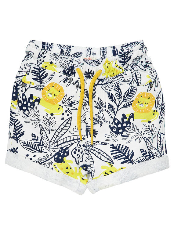 Naturweiße Bermudas JUTROBER / 20SG10F1BER001