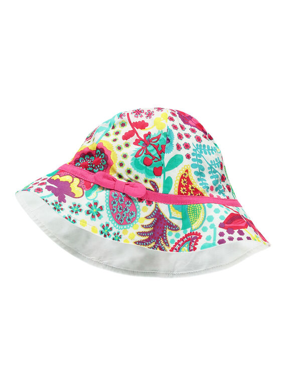 Bedruckter Hut für Mädchen FYACAHAT1 / 19SI01D1CHA099
