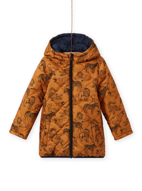 Jungen-Wendekapuzenjacke in Chambray MOGROBLOU2 / 21W90253BLOP267