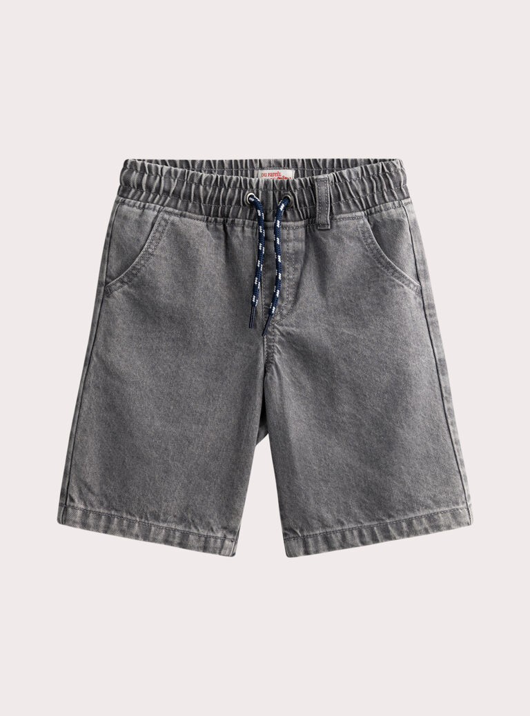 Grey denim BERMUDA WOPRIBER2 / 25S902S2BERK004