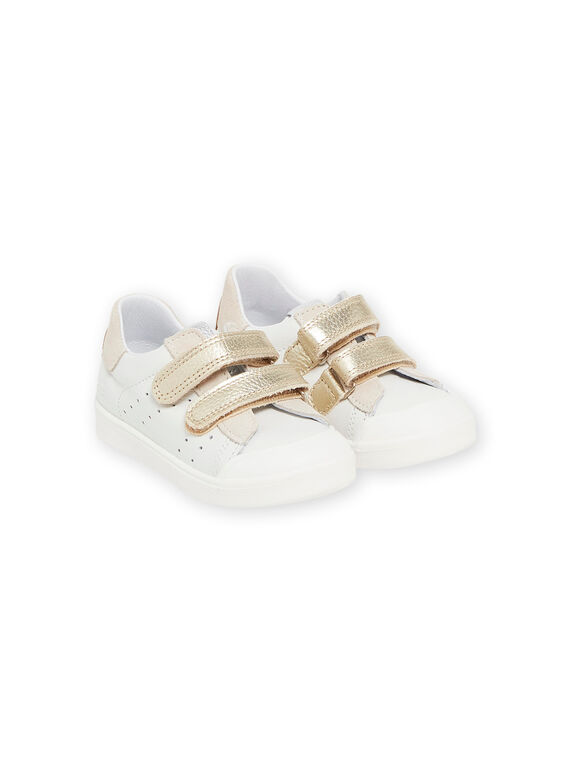 Weiße Leder-Sneakers RIBASRENATA / 23KK3722D3F000