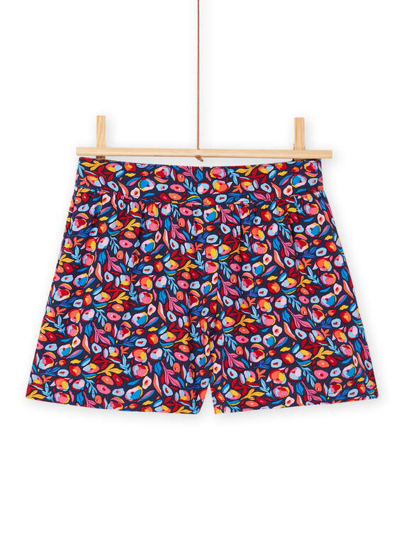 Mehrfarbige Shorts mit Blumenmuster RAJUNSHORT / 23S901U1SHOC243