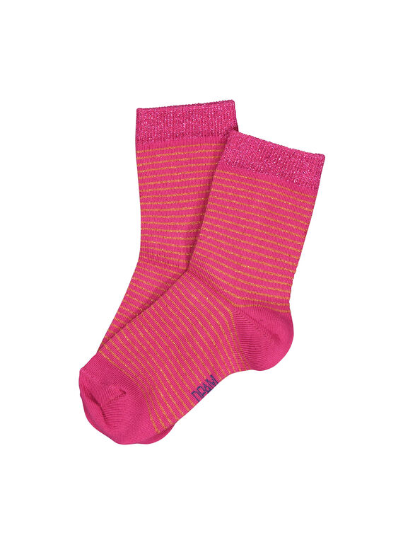 Halbhohe Socken für Mädchen FYAJOCHO2B / 19SI0137SOQ099