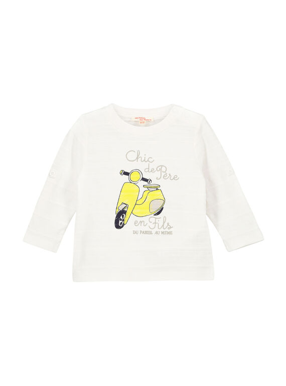 Langärmeliges Baby-T-Shirt für Jungen FUPOTI / 19SG10C1TML000