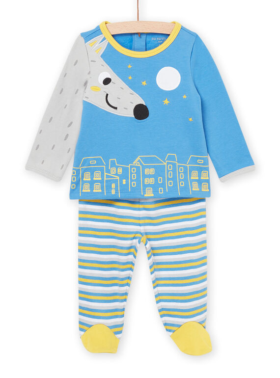 Pyjama-Set mit Wolfsanimation PEGAPYJLOU / 22WH1421PYJ201