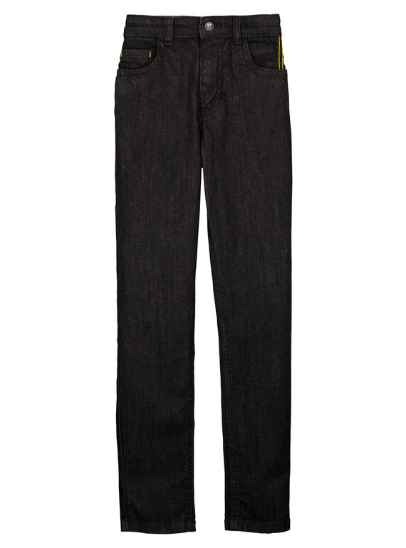 Schwarze Jeans Regular Fit GOJAUJEAN / 19W902H1JEAK005