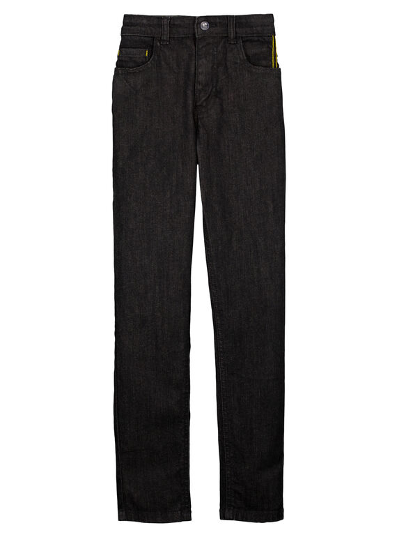 Schwarze Jeans Regular Fit GOJAUJEAN / 19W902H1JEAK005