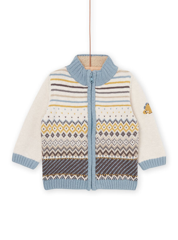 Strickweste mit Jacquard-Motiven PUREGIL / 22WG10T1GILA016