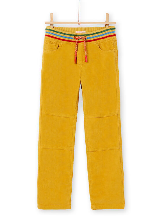 Straw yellow PANTS KOLUPAN2 / 20W902P2PAN104