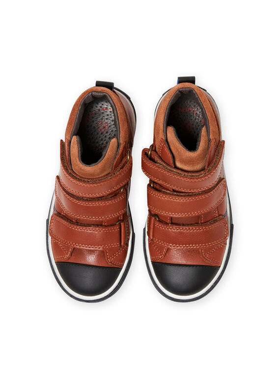 Camel hohe Turnschuhe Kind Junge MOBASTRIVTAN / 21XK3652D3F804