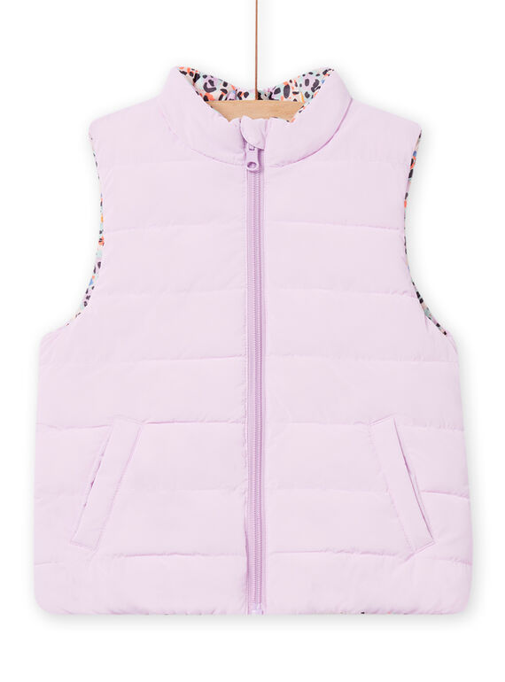 Ärmellose Wendejacke Parma Kind Mädchen NAPANDOUNEX / 22S901D3D3E320