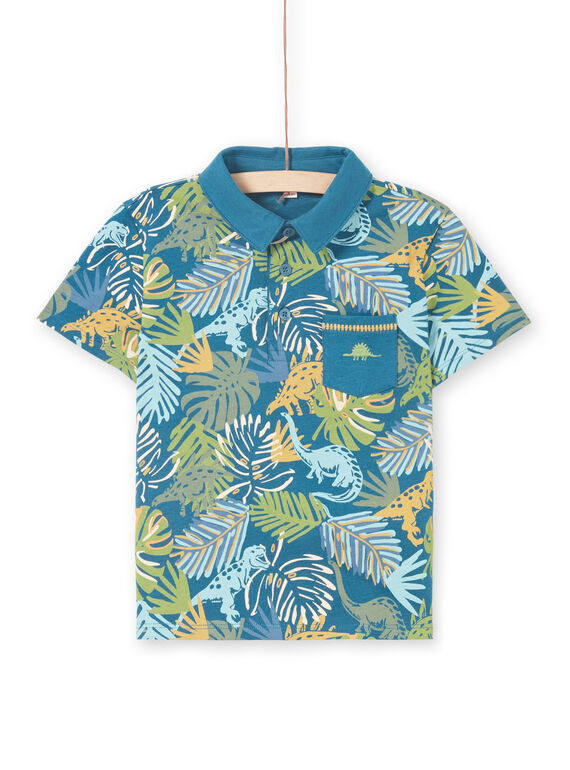 Blaues Poloshirt für Jungen LOVERPOL / 21S902Q1POL622