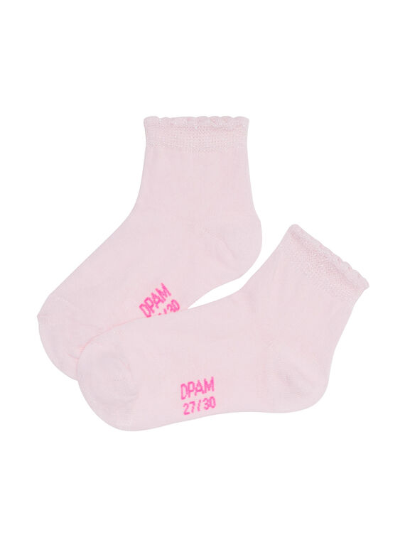 Rosa Socken JYAJOSCHO1B / 20SI015GSOQ307