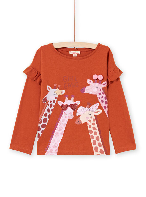 Baby Girl Karamell T-Shirt MACOMTEE3 / 21W901L2TML420