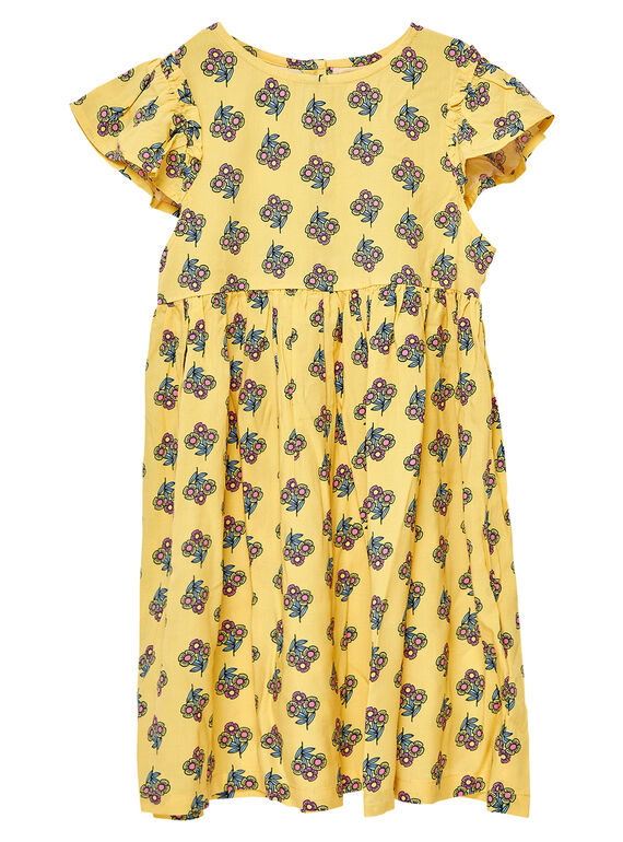 Gelbes Kleid JAJOROB4 / 20S90146ROBB102
