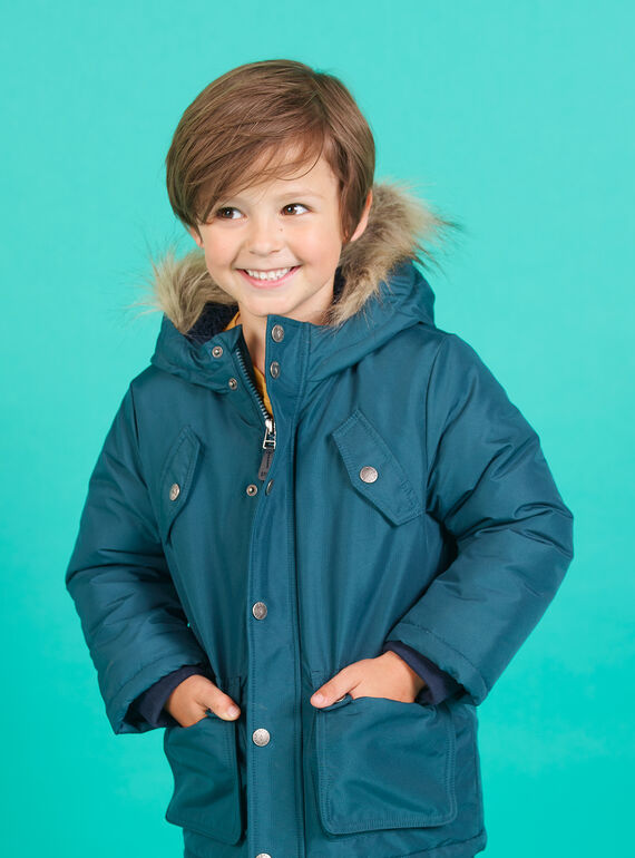Parka mit Kapuze für Kind Junge MOGROPAR2 / 21W90251PAR716