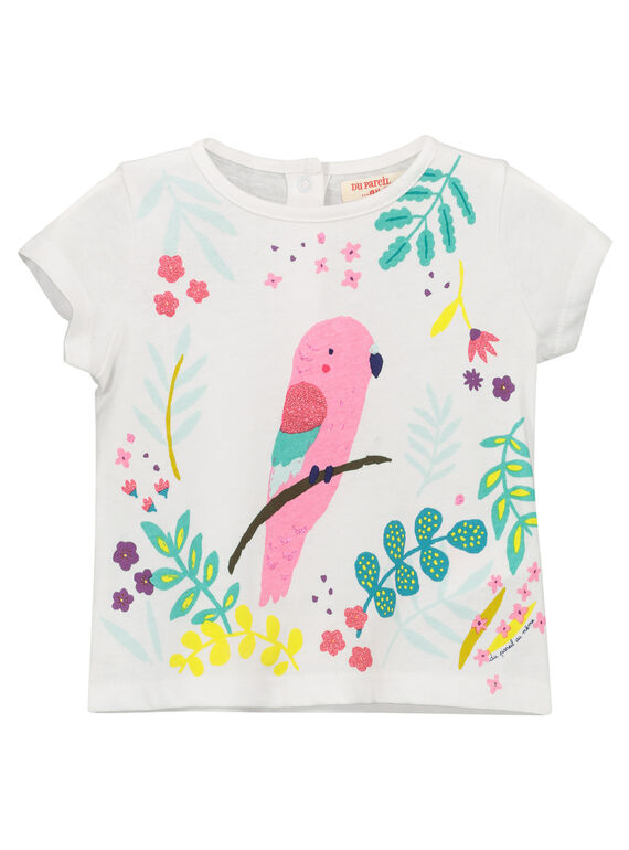 Schickes Baby-T-Shirt für Mädchen FICATI / 19SG09D1TMC000