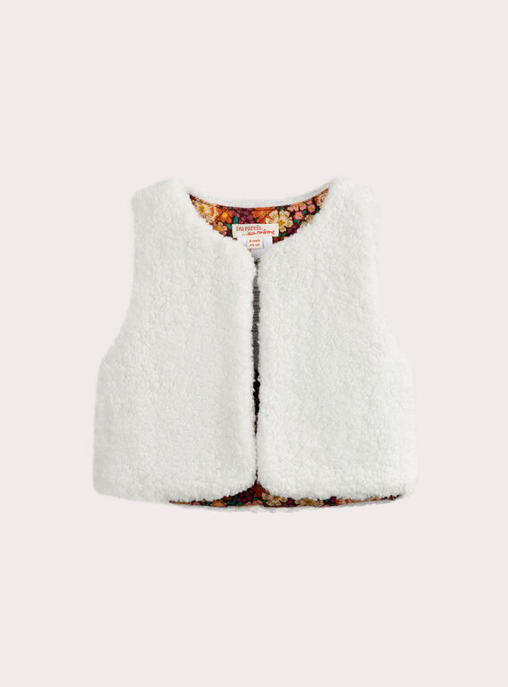 Umkehrbare Strickjacke für Baby Mädchen  VIKOCAR2 / 24WG0931CAR001